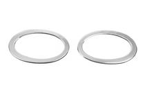 Nissan Qashqai 2010-2014 Entourages de phares antibrouillard exterieurs uniquement (2 pcs, inox) photo 8