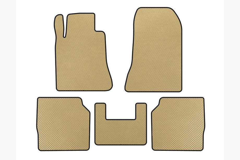 Mercedes S-class W140 1991-1998 Tapis de sol EVA (SD, Empattement Long, Beige) Image