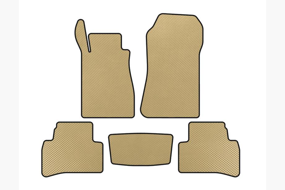 Mercedes CLK W208 1997-2002 Tapis de sol EVA (Coupé, Beige) Photo 1
