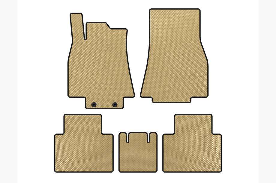 Mercedes B-class W245 2005-2011 Tapis de sol EVA (Beige) Image