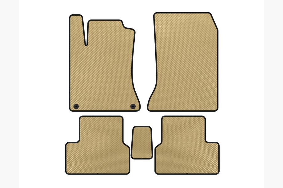 Mercedes B-class W246 2011-2018 Tapis de sol EVA (2011-2014, Beige) Image