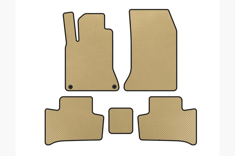 Mercedes B-class W246 2011-2018 Tapis de sol EVA (2015-2018, Beige) Image