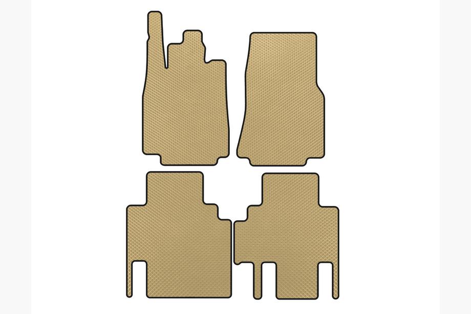 Mercedes Vaneo W414 2001-2005 Tapis de sol EVA (Beige) Image