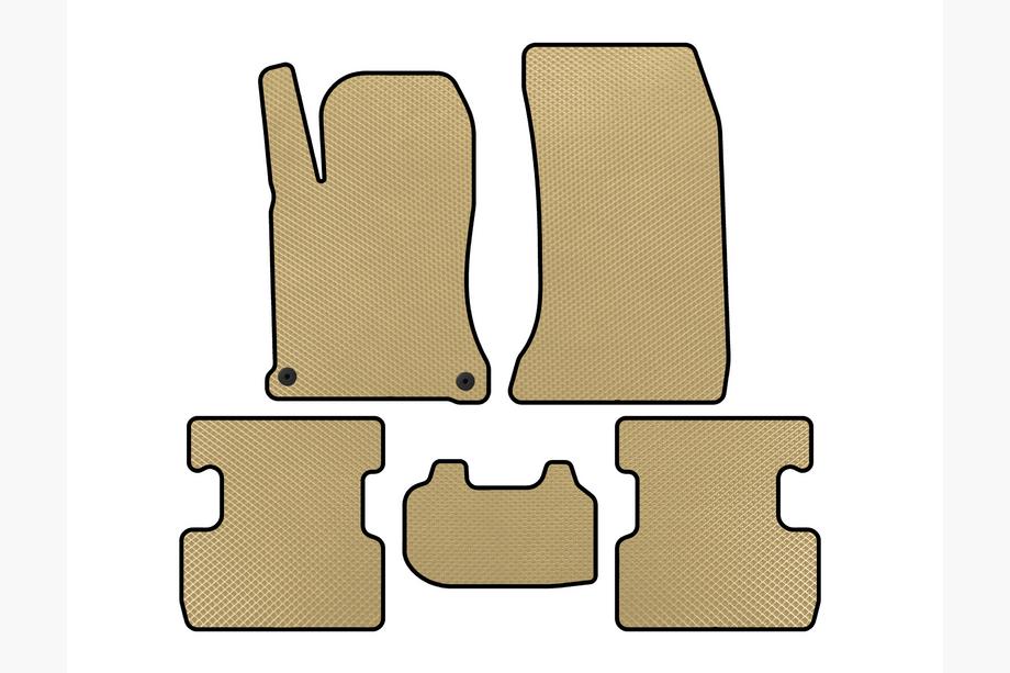 Mercedes GLA X156 2014-2019 Tapis de sol EVA (Beige) Photo 1