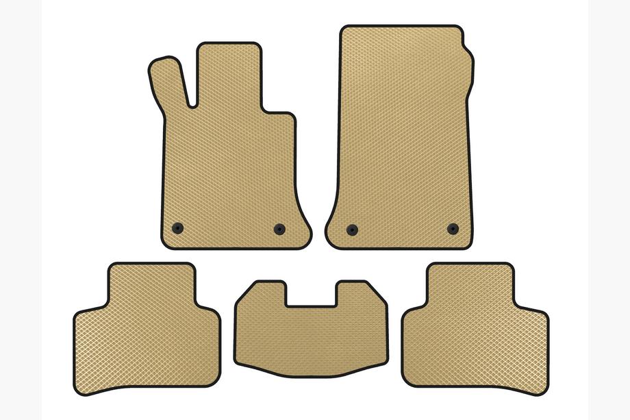 Mercedes GLK class X204 2008-2015 Tapis de sol EVA (Beige) Photo 1