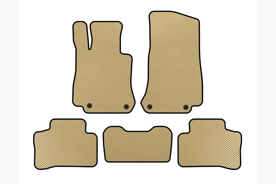 Mercedes GLC X253 2015-2022 Tapis de sol EVA (Beige) Image