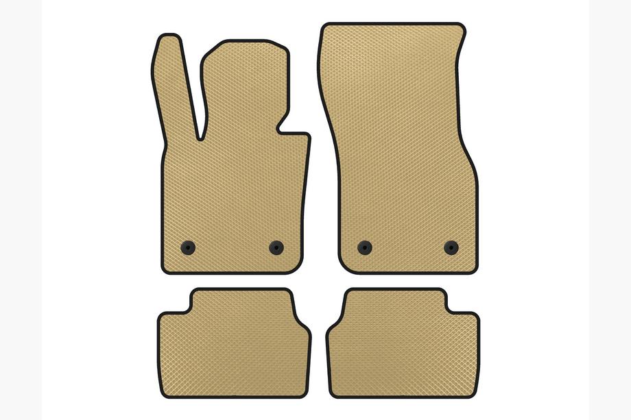 Mini Cooper F55/56/57 2014-2023 Tapis de sol EVA (pour F55, 5 portes, Beige) Image