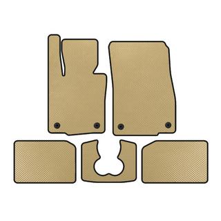 Tapis de sol EVA (pour S F55, 5 portes, Beige) Mini Cooper F55/56/57 2014-2023