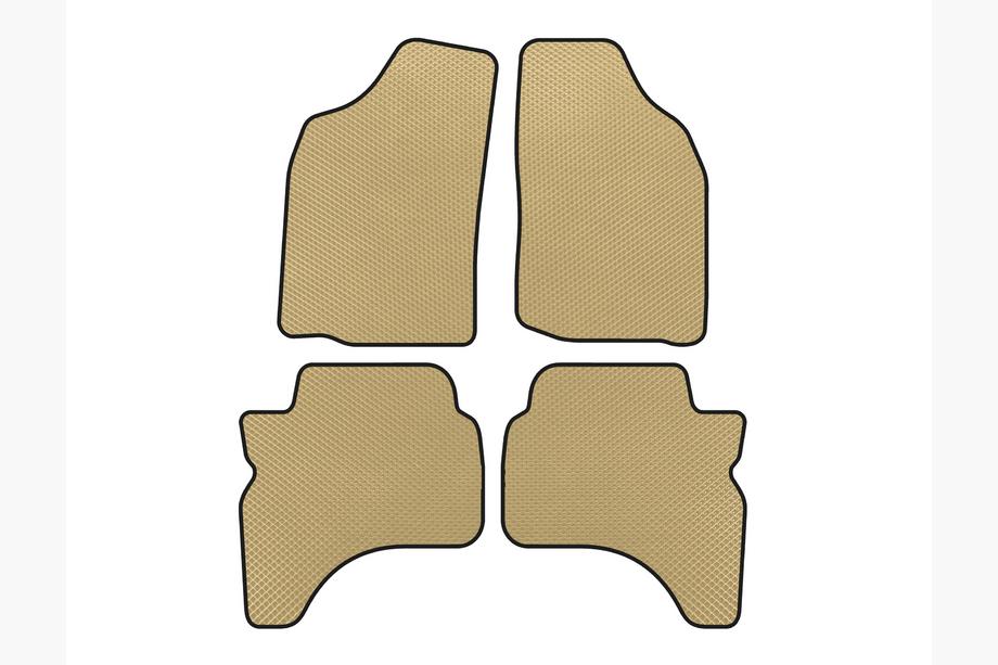Mitsubishi L200 1996-2006 Tapis de sol EVA (Beige) Image