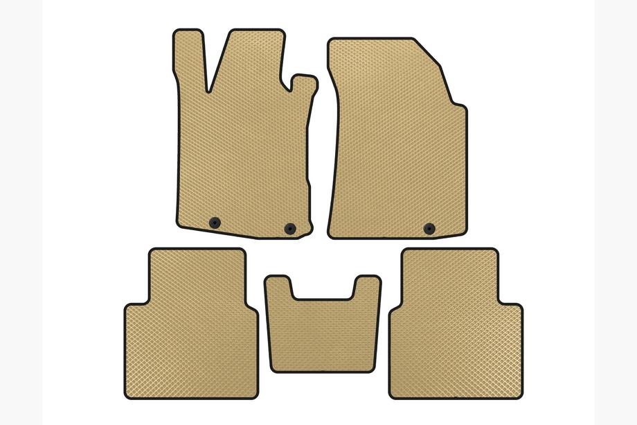 Nissan Maxima 2015-2023 Tapis de sol EVA (SD, Beige) Image