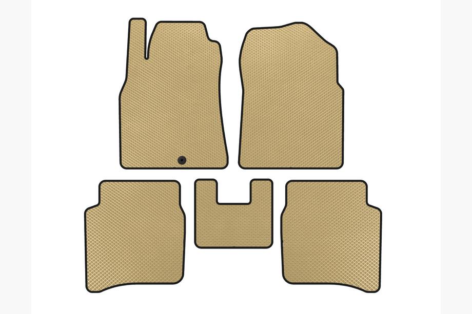 Nissan Primera P12 2002–2007 Tapis de sol EVA (SD, Beige) Image