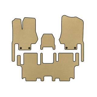 Tapis de sol EVA (2 Rangées, 7 Places, Beige)