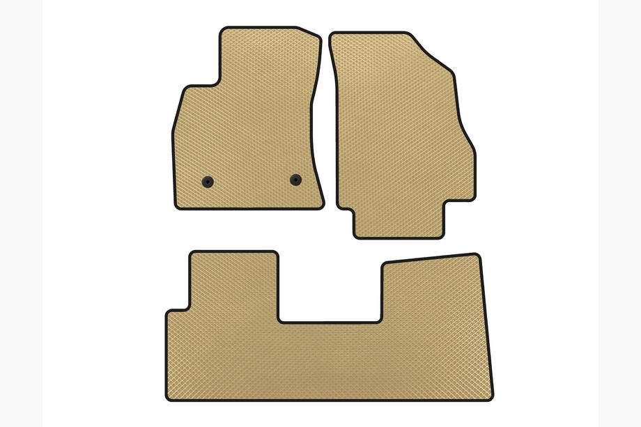 Opel Combo 2012-2018 Tapis de sol EVA (Beige) Image