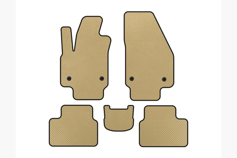 Opel Meriva 2010-2017 Tapis de sol EVA (Beige) Image