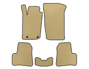 Peugeot 206 1998-2024 Tapis de sol EVA (1998-2009, Beige) photo 1
