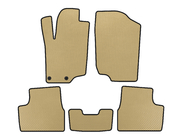 Peugeot 207 2006–2014 Tapis de sol EVA (HB, 5 Portes, Beige) photo 1