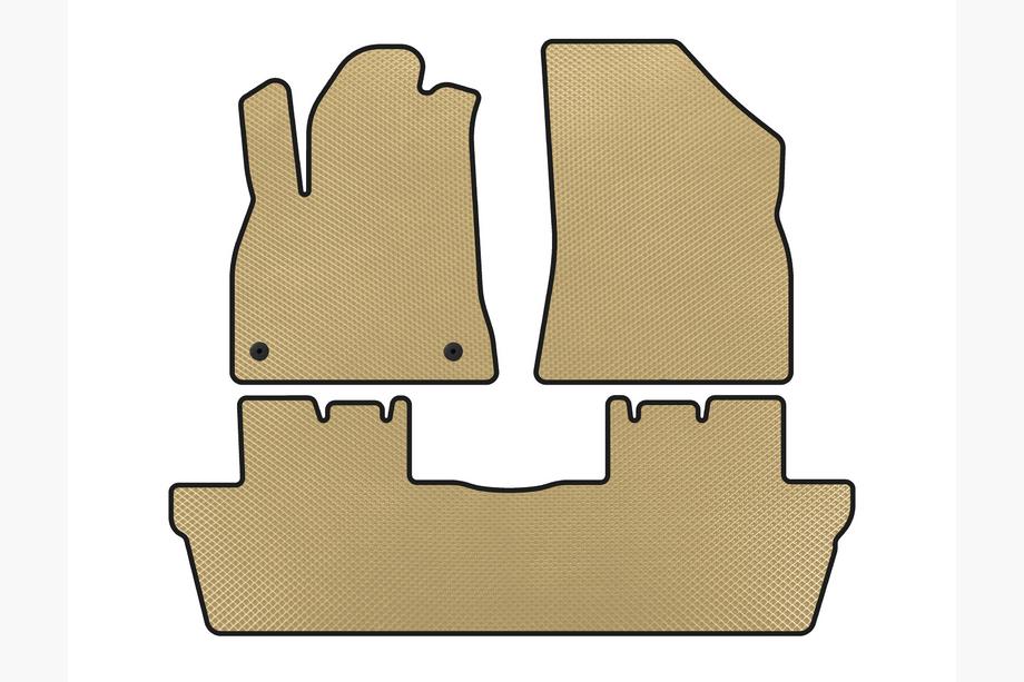 Peugeot 5008 2009-2016 Tapis de sol EVA (Beige) Image
