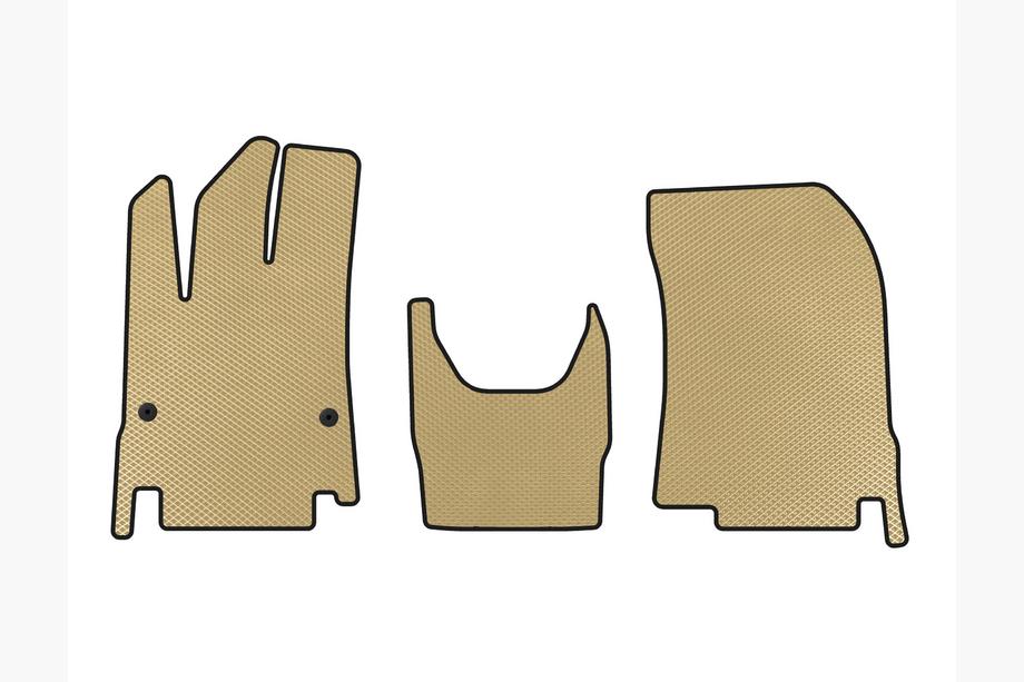 Peugeot Partner/Rifter 2019- Tapis de sol EVA (Beige) Image