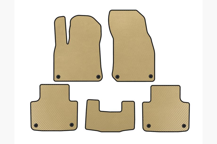 Porsche Cayenne 2018- Tapis de sol EVA (Beige) Image