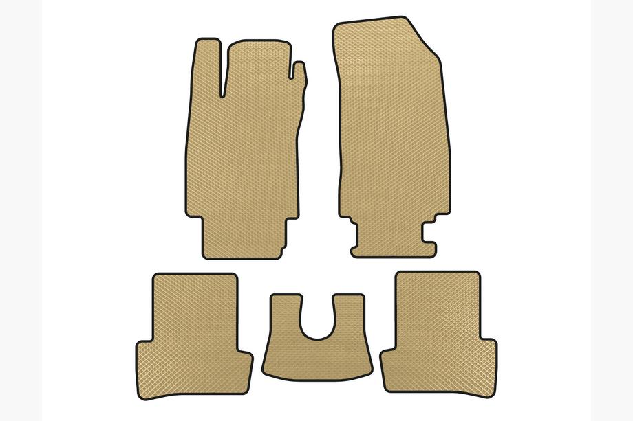 Renault Clio III 2005-2012 Tapis de sol EVA (Beige) Image