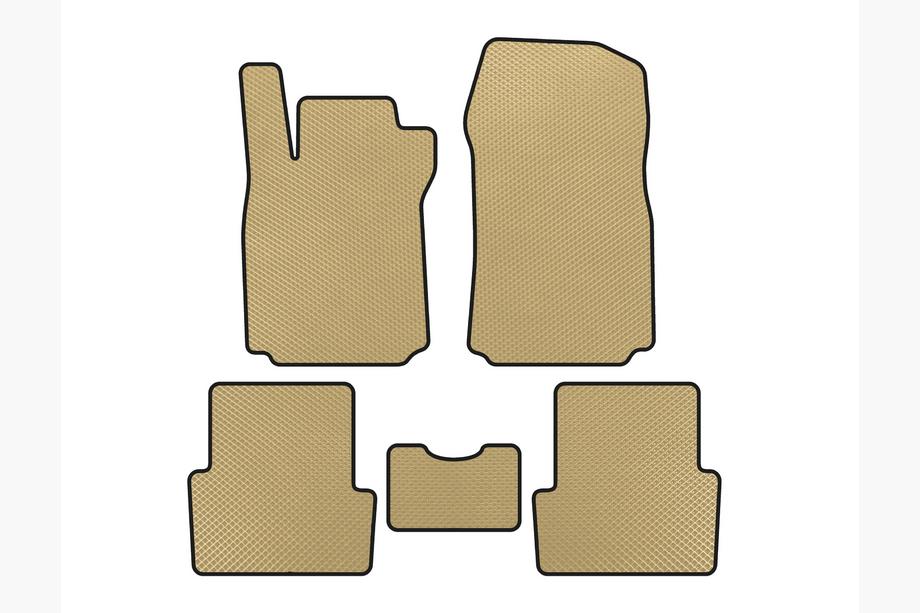 Renault Modus 2005-2012 Tapis de sol EVA (Beige) Image