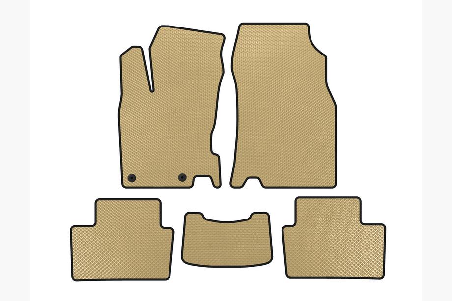 Renault Kadjar 2015-2022 Tapis de sol EVA (2015-2018, Beige) Image