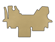 Renault Master 1998-2010 Tapis de sol EVA (2003-2010, Beige) photo 1