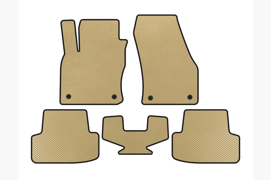 Seat Ateca 2016- Tapis de sol EVA (Beige) Image