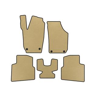 Tapis de sol EVA (Beige) Skoda Roomster 2006-2015