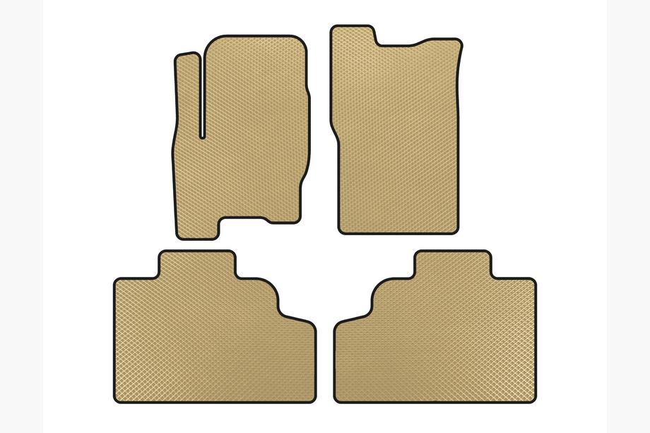 SsangYong Korando 1997-2006 Tapis de sol EVA (Beige) Image