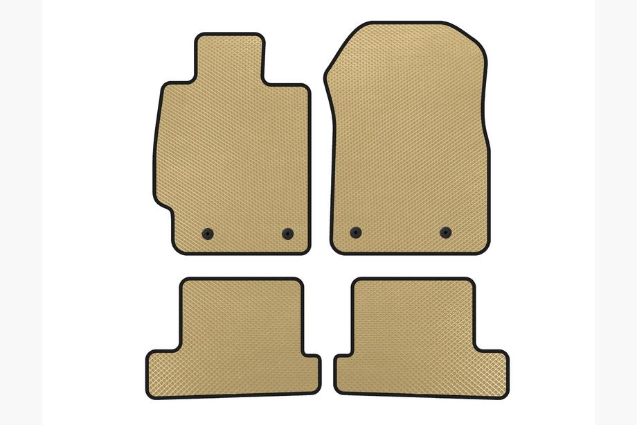 Subaru BRZ 2012-2021 Tapis de sol EVA (Coupé, Beige) Image