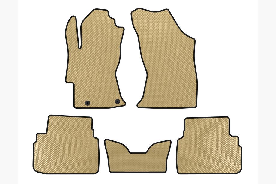 Subaru XV 2017-2023 Tapis de sol EVA V2 (Beige) Image