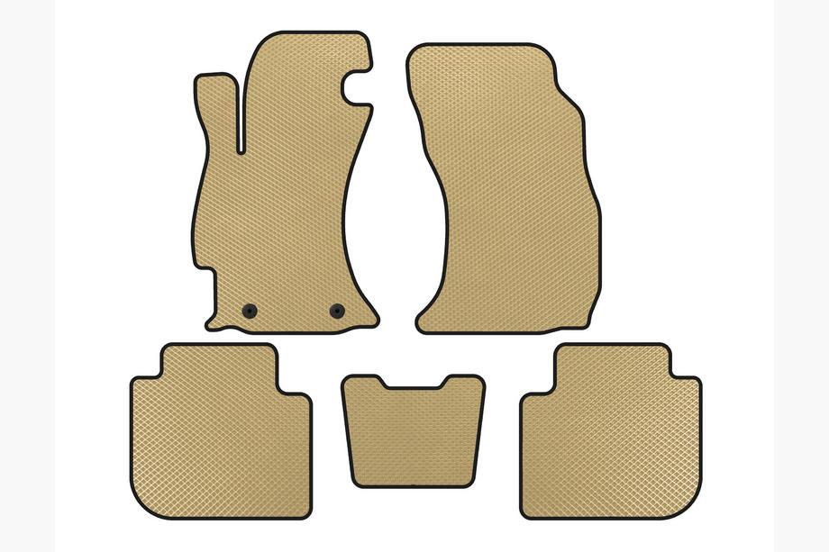 Subaru Forester 2013-2018 Tapis de sol EVA (2013-2017, Beige) Image