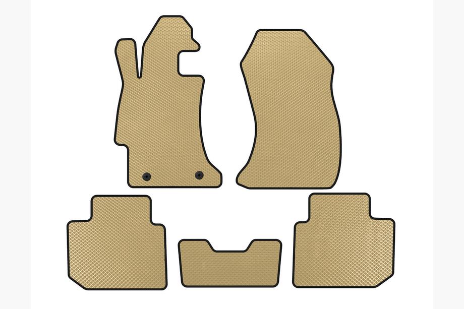 Subaru Impreza 2011-2016 Tapis de sol EVA (SD, Beige) Image