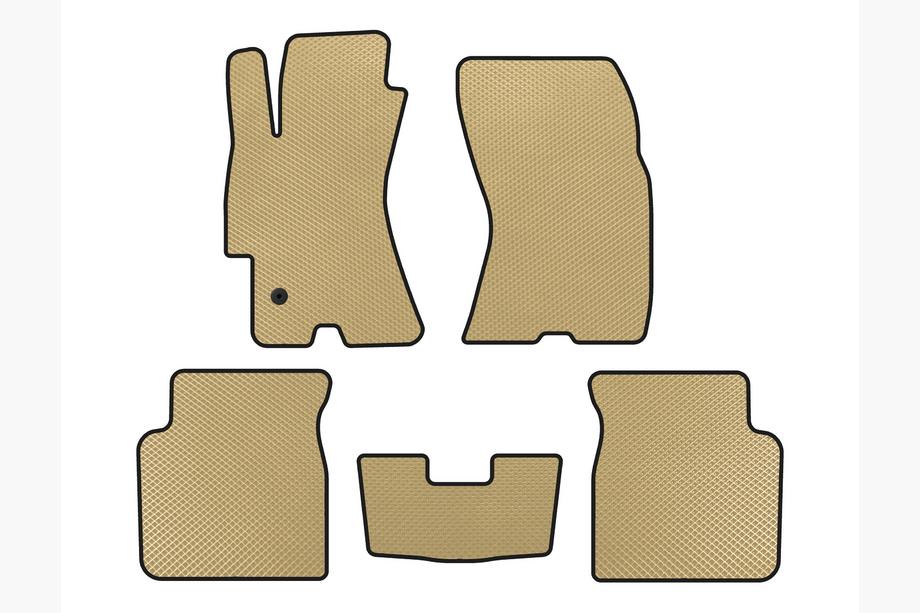 Subaru Outback 2005-2009 Tapis de sol EVA (Beige) Image