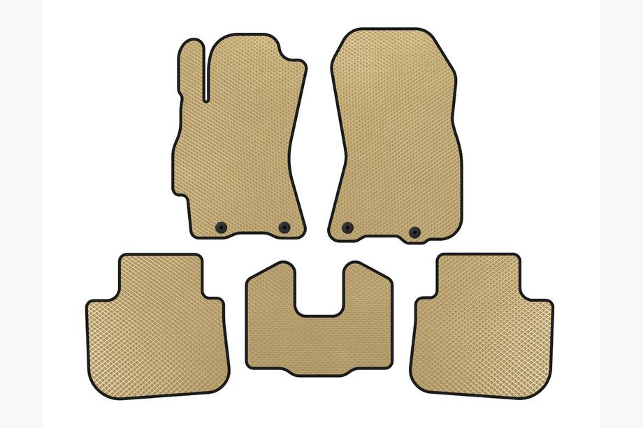 Subaru Outback 2009-2014 Tapis de sol EVA (Beige) Image