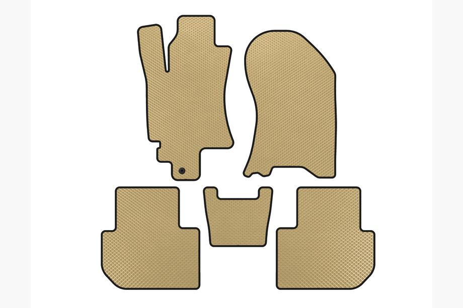 Subaru Tribeca 2005-2014 Tapis de sol EVA (Beige) Image