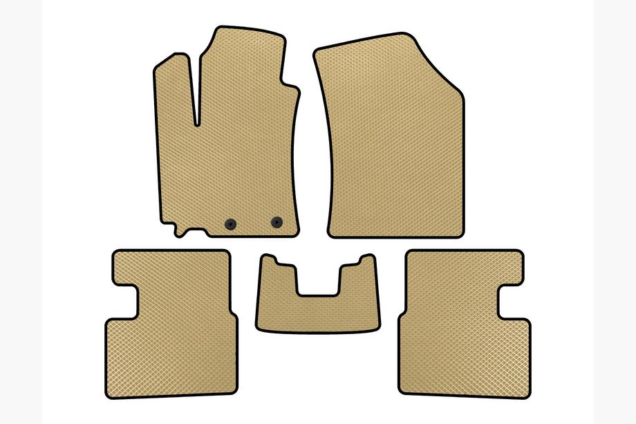 Suzuki Swift 2010-2017 Tapis de sol EVA (HB, 5 Portes, Beige) Image