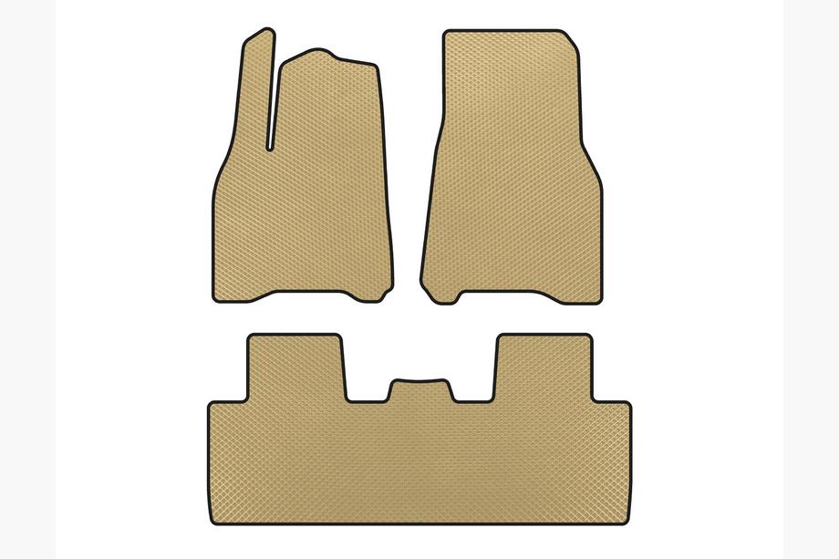 Tesla Model Y 2020- Tapis de sol EVA (2020-2024, Beige) Image