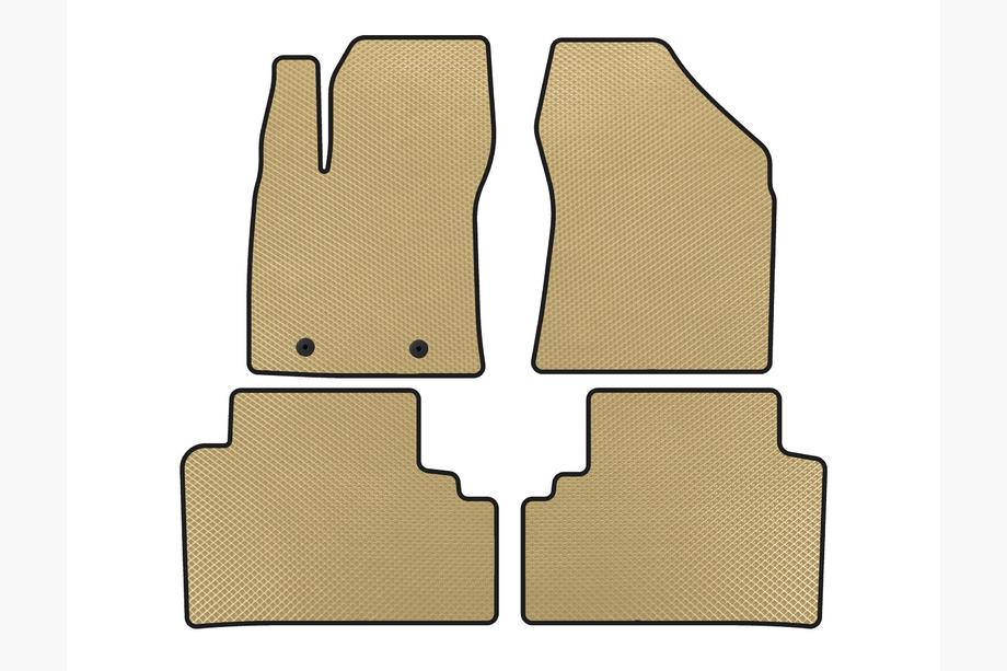 Toyota Avensis 2009-2018 Tapis de sol EVA (SD, Beige) Image