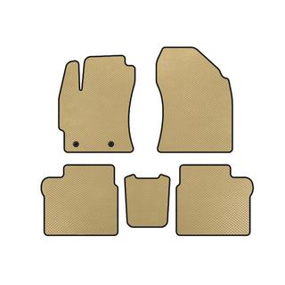Tapis de sol EVA (2016-2019, SD, Beige) Toyota Corolla 2013-2019