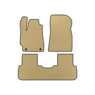 Tapis de sol EVA (2 Rangées, Beige)