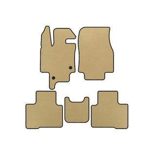 Tapis de sol EVA (2 Rangées, 7 Places, Beige)