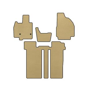 Tapis de sol EVA (2 Rangées, 6 Places, Beige)