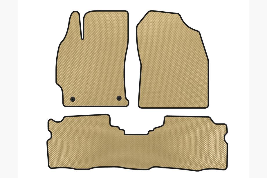 Toyota Prius 2015-2022 Tapis de sol EVA (LB, Hybride, Beige) Image
