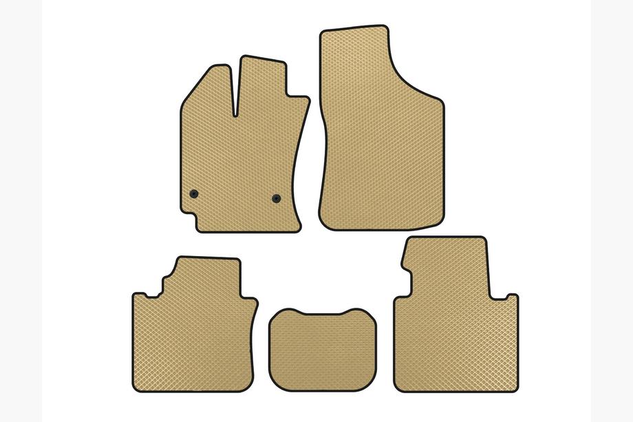 Toyota Venza 2008-2017 Tapis de sol EVA (Beige) Image