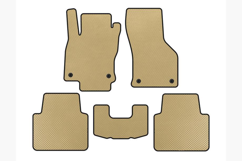 Volkswagen Arteon 2017-2025 Tapis de sol EVA (LB, Beige) Image