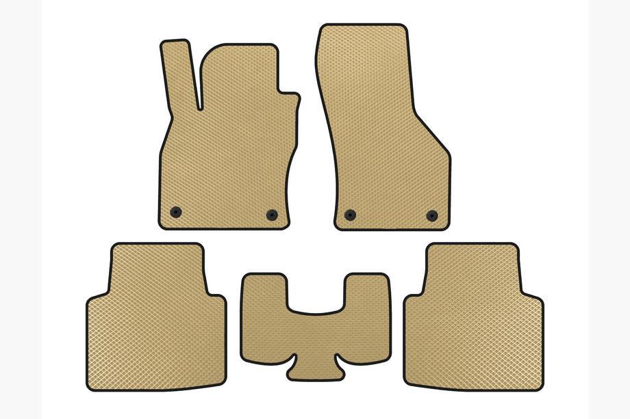 Volkswagen Arteon 2017-2025 Tapis de sol EVA (Beige) Image