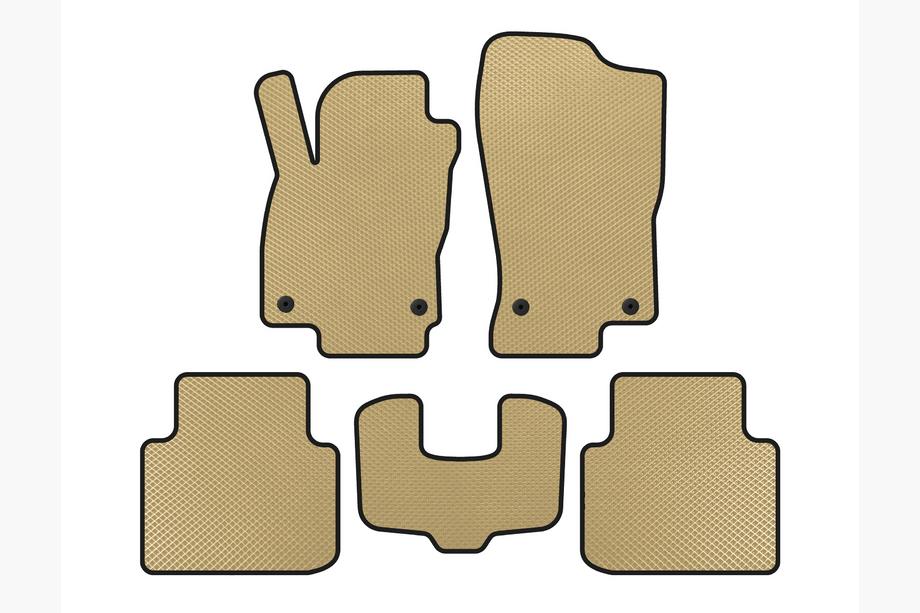 Volkswagen Arteon 2017-2025 Tapis de sol EVA (2022+, LB, Beige) Image