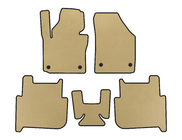Volkswagen Touran 2003-2010 Tapis de sol EVA (2 Rangées, 2006-2010, 7 Places, Beige) photo 1